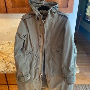 TNA Army Green Parka